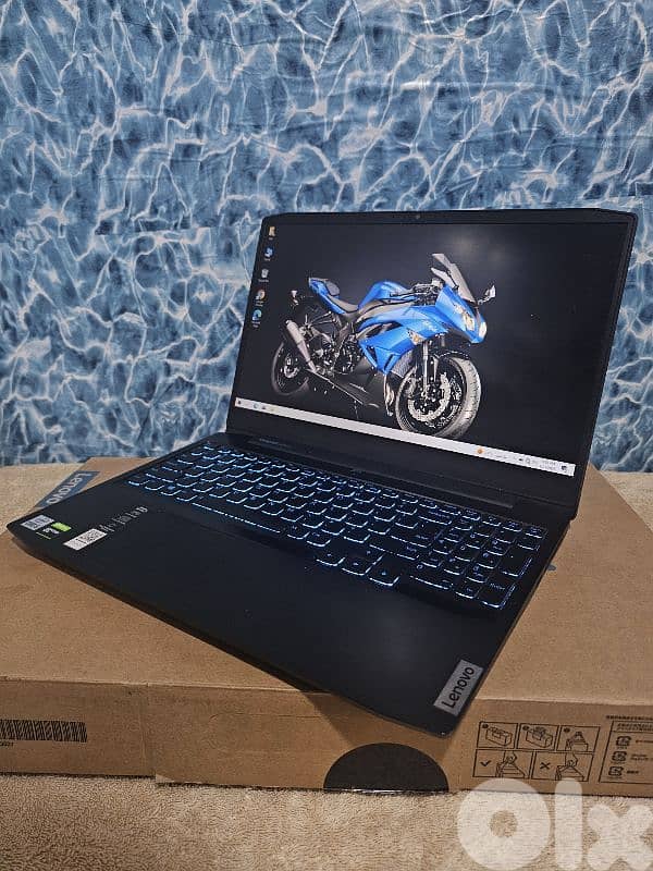 Gaming laptop with box lenovo- 10th GEN cpu 7