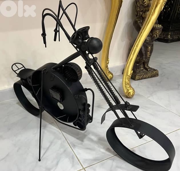 ساعة موتسيكل كبيرة حديد 1