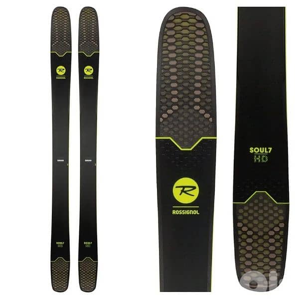 Rossignol Soul 7 HD All Mountain Skis + Bindings 1