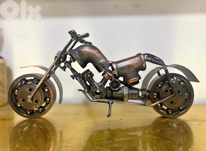 موتسيكلات حديد للديكور 0