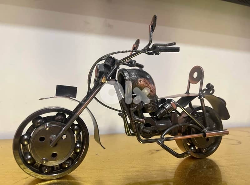 موتسيكلات حديد للديكور 1
