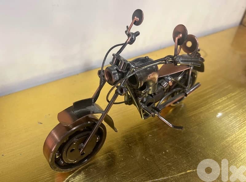 موتسيكلات حديد للديكور 6