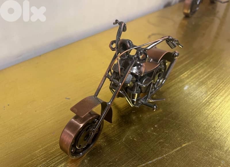 موتسيكلات حديد للديكور 7