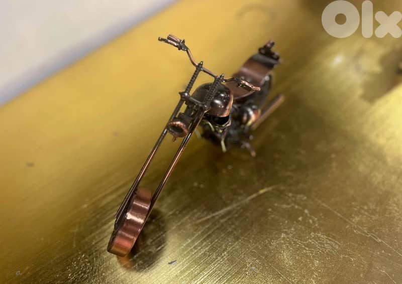 موتسيكلات حديد للديكور 8