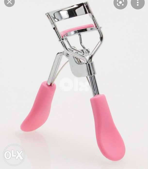 High quality pink silicone handles eyelash curler 0