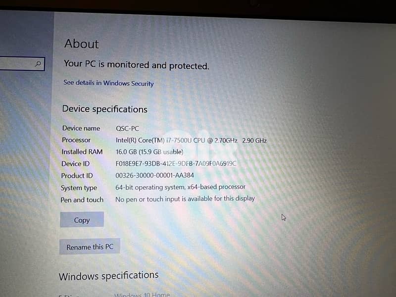 HP used laptop like new 3