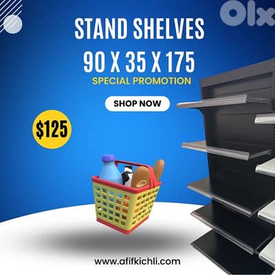 Shelves for Supermarket, Stores & Pharmacies