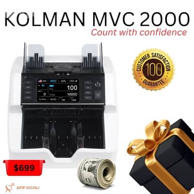 Kolman Money Counter USD EURO LBP