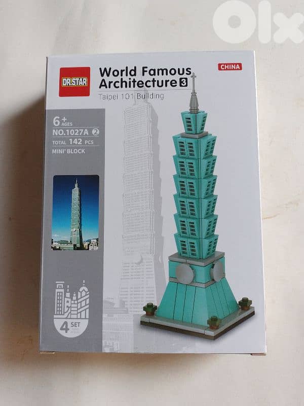 lego world famous architecture 10