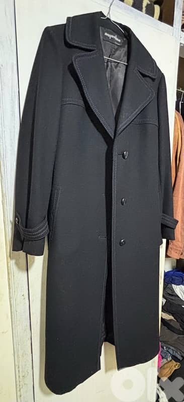 Mayerline Brussels “pure new wool” coat for women - Made in Belgium 1