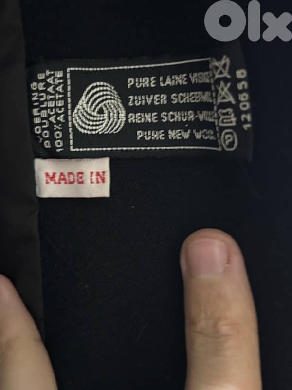 Mayerline Brussels “pure new wool” coat for women - Made in Belgium 6