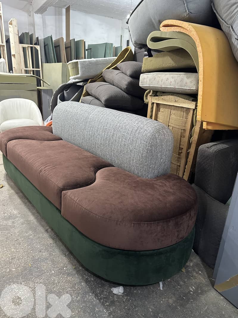 Two design sofas/couch - brand new 1