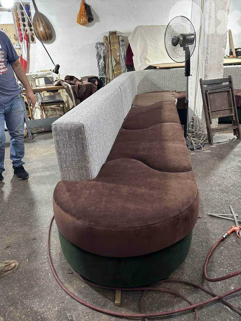 Two design sofas/couch - brand new 3