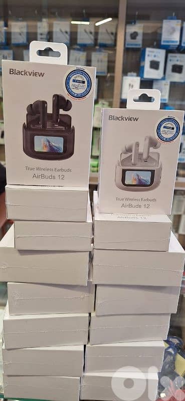BLACK VIEW TRUE WIRELESS EARBUDS  AIRBUDS 12 BLACK OR WHITE 0