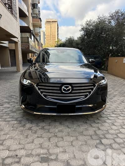 Mazda CX-9 AWD Grand Touring 2018 black on black (clean carfax)
