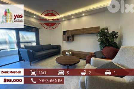 Zouk Mosbeh 140m2 | CATCH | Mint Condition | Semi Furnished | EL/CH |