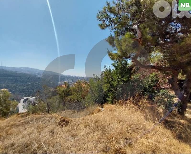 Land in Rabieh with open view/الرابية  REF#NB126580 0