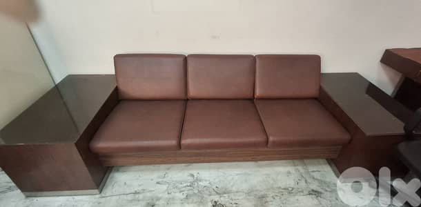 sofa brown
