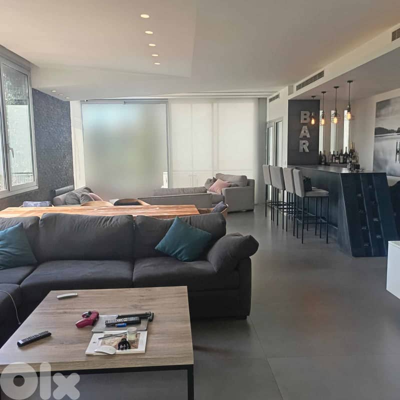 FURNISHED APT IN ACHRAFIEH | PRIVATE GYM , POOL , GARDEN | (ACR-940) 0