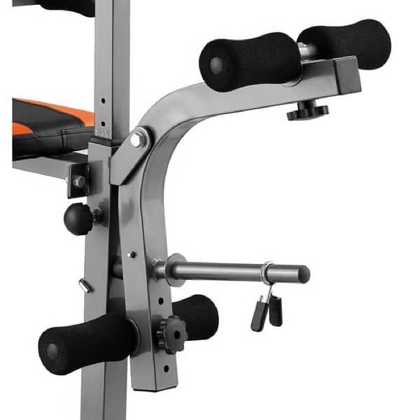 Foldable weight lifting bench with arm curls 3