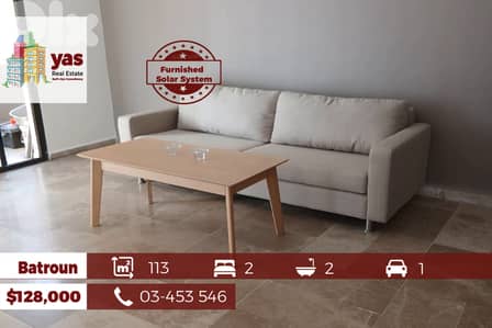 Batroun 113m2 | Renovated | Solar System | Brand New | Furnished | HJ