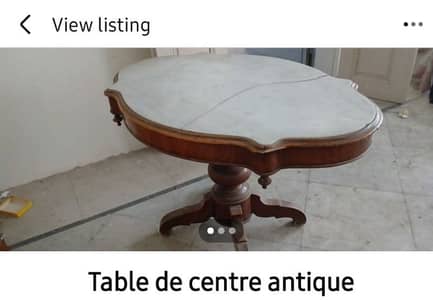 table de centre antique