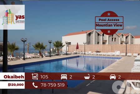 Okaibeh 105m2 | Brand New Flat | Mountain View | High End | ABA