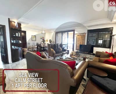 Sea View/Calm Street/ 1 apt per floor - Mansourieh REF#CG126588