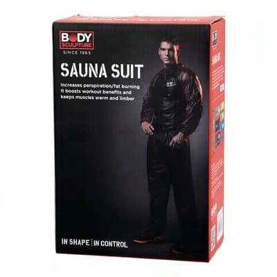 Sauna suit body sculpture