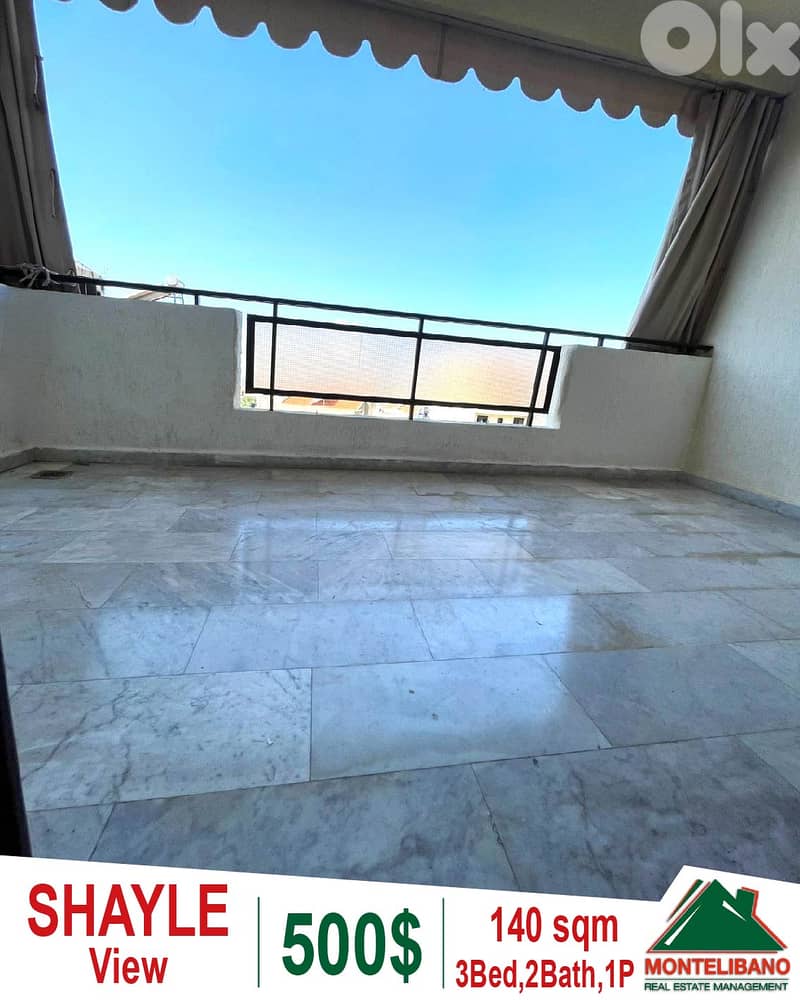 140 sqm Apartment For Rent in Shayle (سهيلة) with View 0