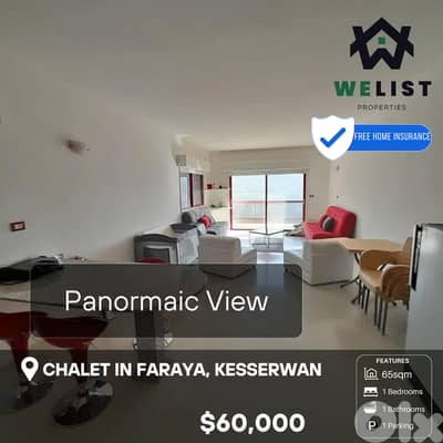 65sqm Chalet for sale in Faraya