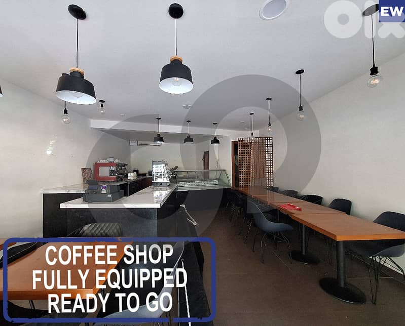 Fully equipped coffee shop, keserwan, zouk mikael REF#EW126599 0