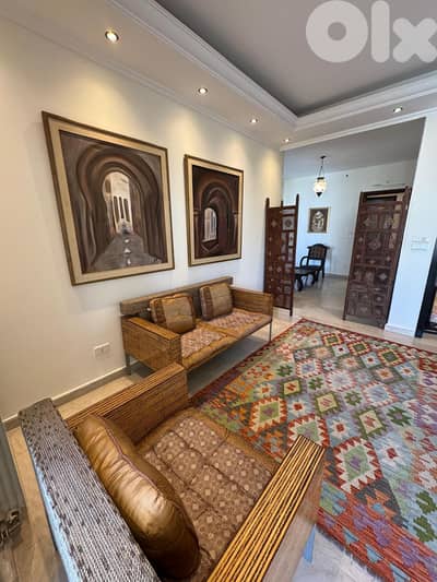FULLY FURNISHED APARTMENT IN MINA EL HOSEN (200SQ)  3 BEDS , (BTR-500)