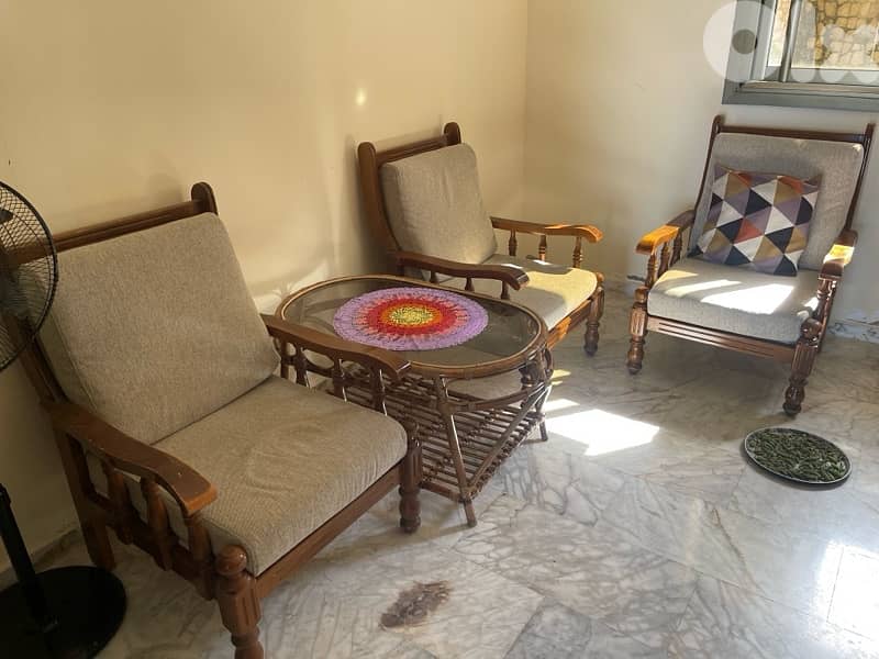 غرفة قعدة خشب 0