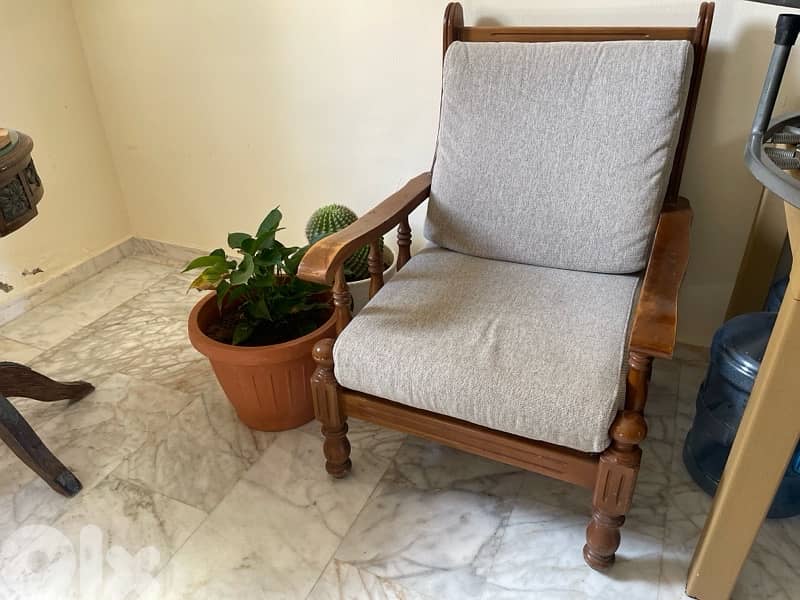 غرفة قعدة خشب 2