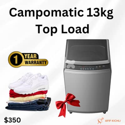 Campomatic Samsung 13-15-16kg Top Load Washer غسالة كفالة شركة
