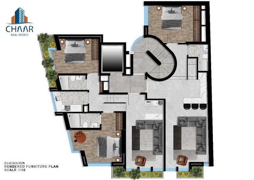 Under Construction Loft Apartment for Sale in Achrafieh - #R2254 0