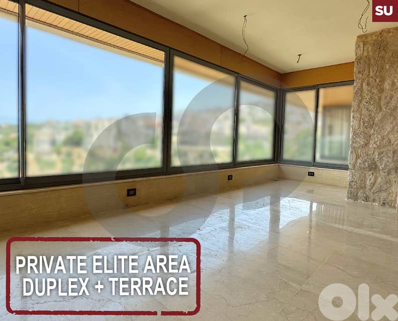 PRIVATE ELITE AREA  - DUPLEX + TERRACE  - Kfarhbab REF#SU126612 0