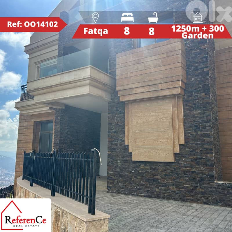 Prime villa in Fatqa for sale فيلا مميزة للبيع في فتقا 0