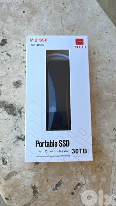 30TB SSD Light Weight Hard Drive