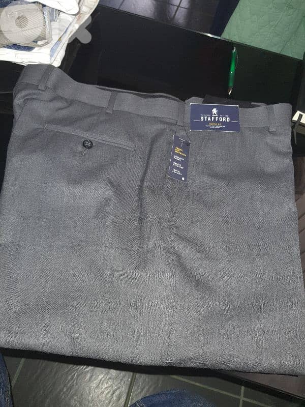 STAFFORD PANT SIZE W 44 L32  MED GREY 1