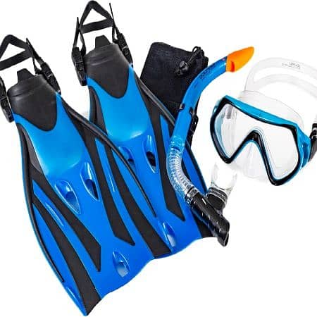 Crivit Diving & Snorkling Set For Kids - S (27-31) - طقم غوص وسباحة 0