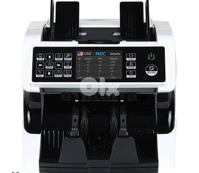Money Counter upgradable 10 currencies - dectection - mixed value