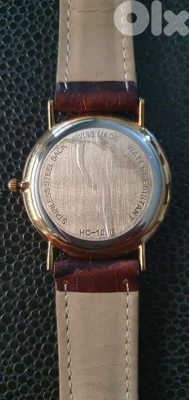 swiss made agfa genuine leather 3