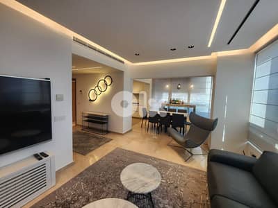 High-Floor Apartment in Achrafieh – 147 SQM +Terrace – Fully Furnished