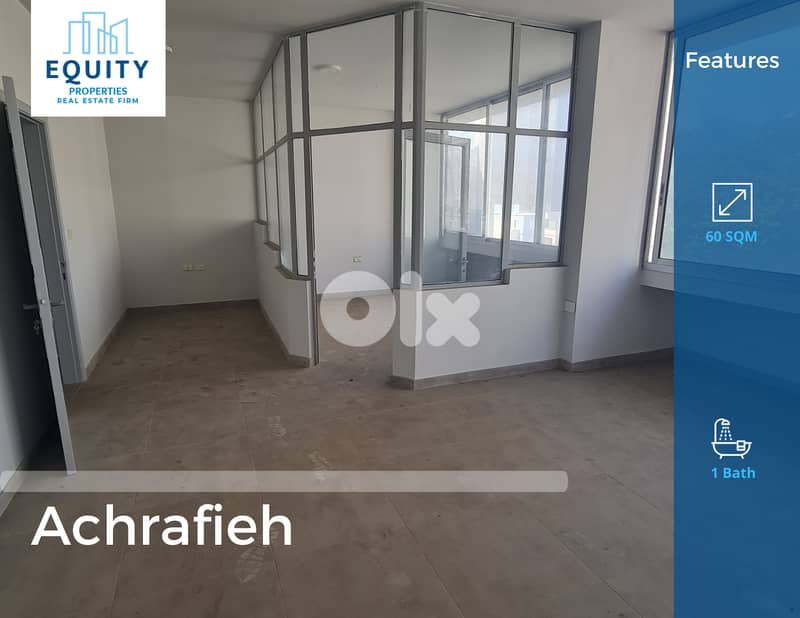 60 SQM Office For Rent In Achrafieh Prime Location #ML210924 0