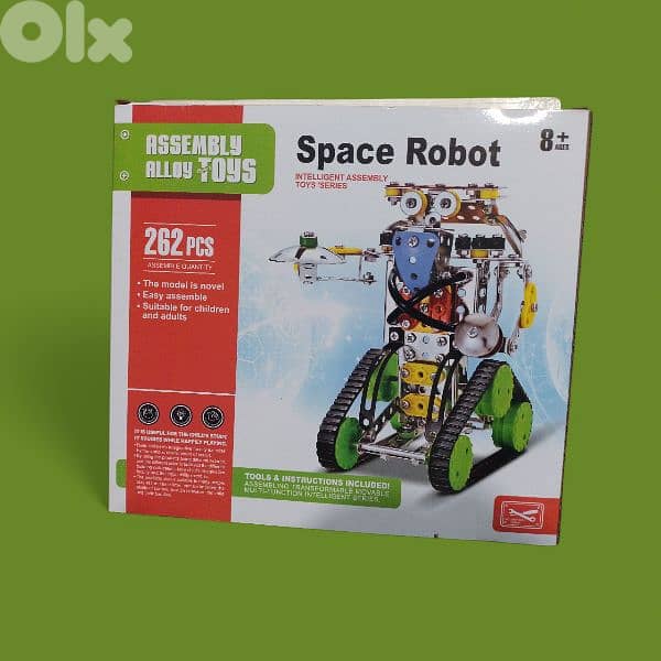 262 pieces mecano space robot 1