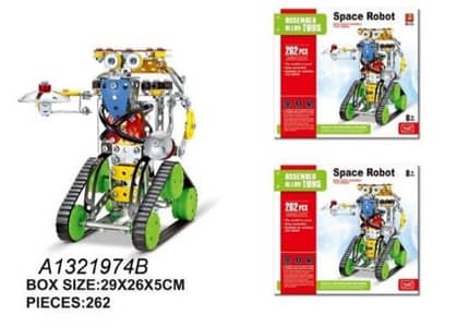 262 pieces mecano space robot