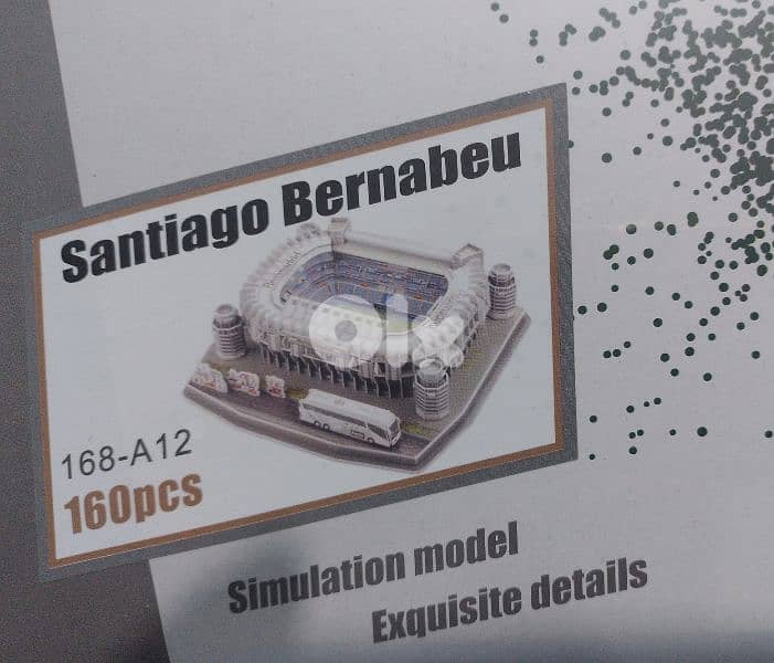 3D puzzle camp Nou football stadium 2