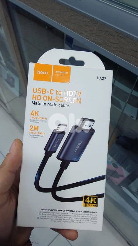 Hoco ua27 usb-c to HDTV cable 0
